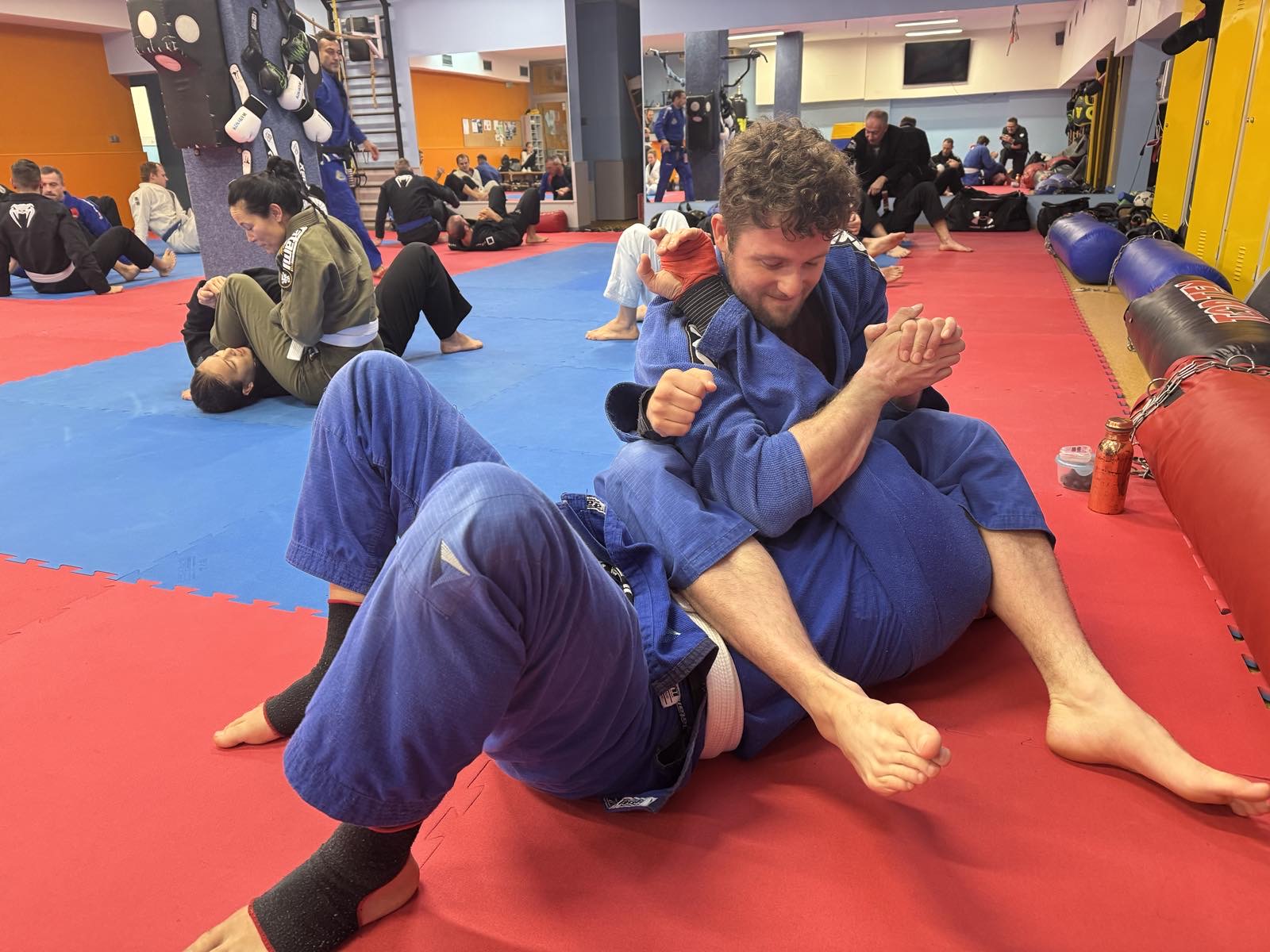 Robin Gracie na semináři BJJ v Horních Počernicích