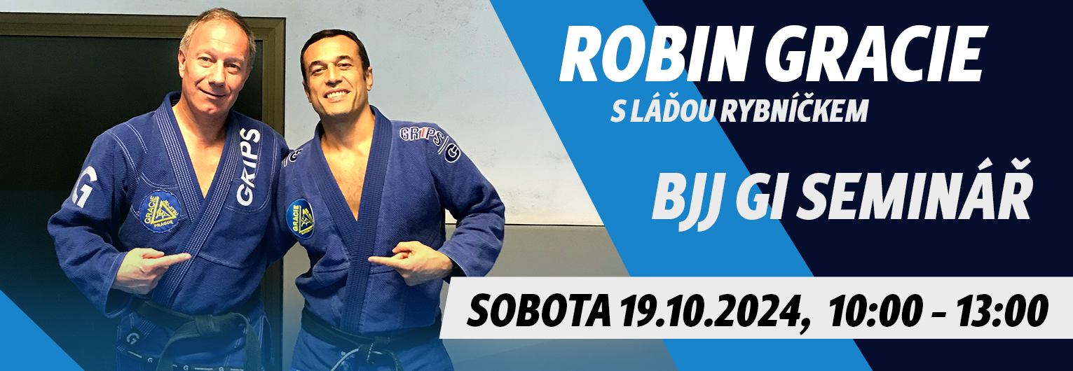 Seminář BJJ - Robin Gracie a Ladislav Rybníček Seminář BJJ - Robin Gracie a Ladislav Rybníček