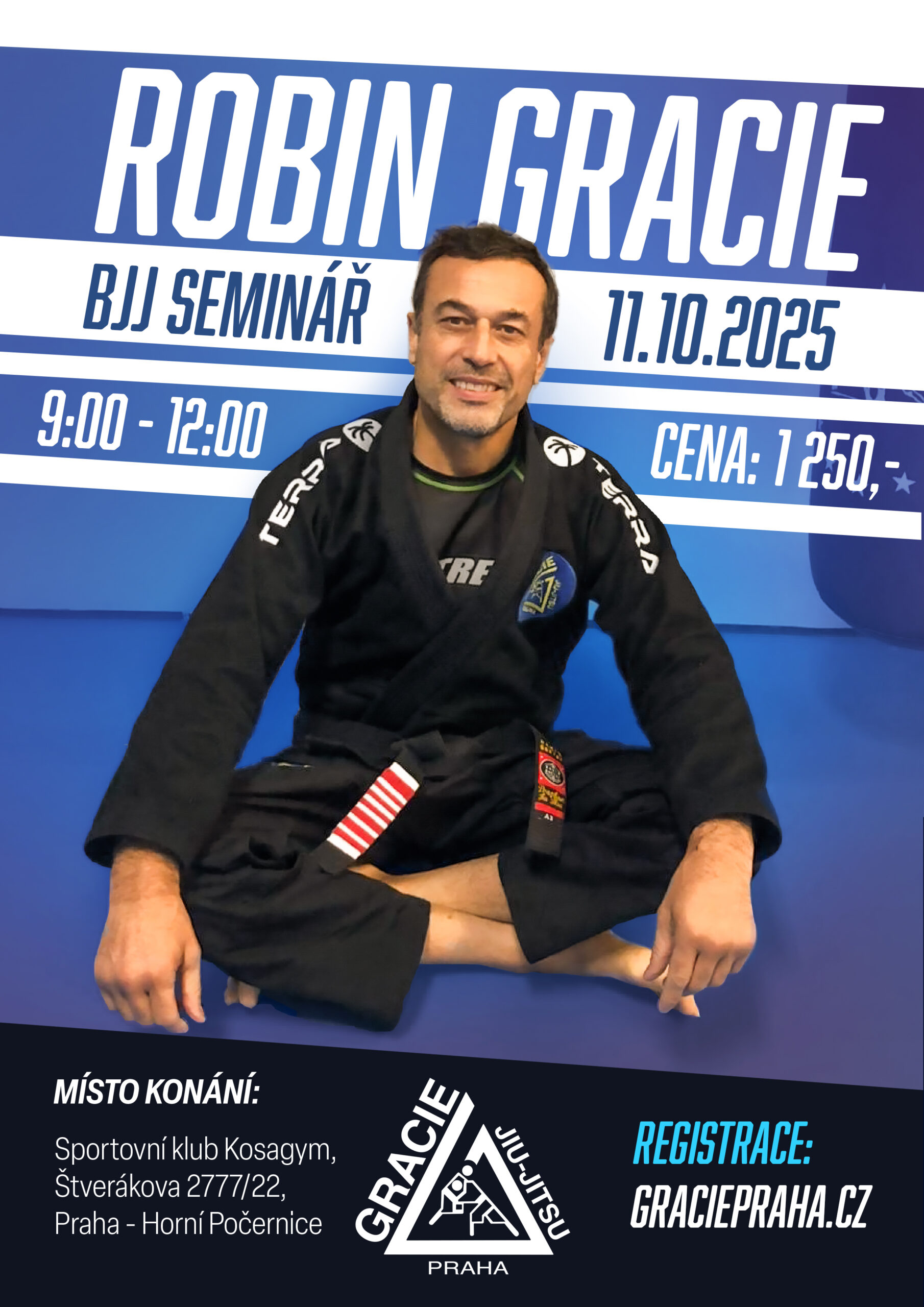11.10.2025: Seminář BJJ Robin Gracie