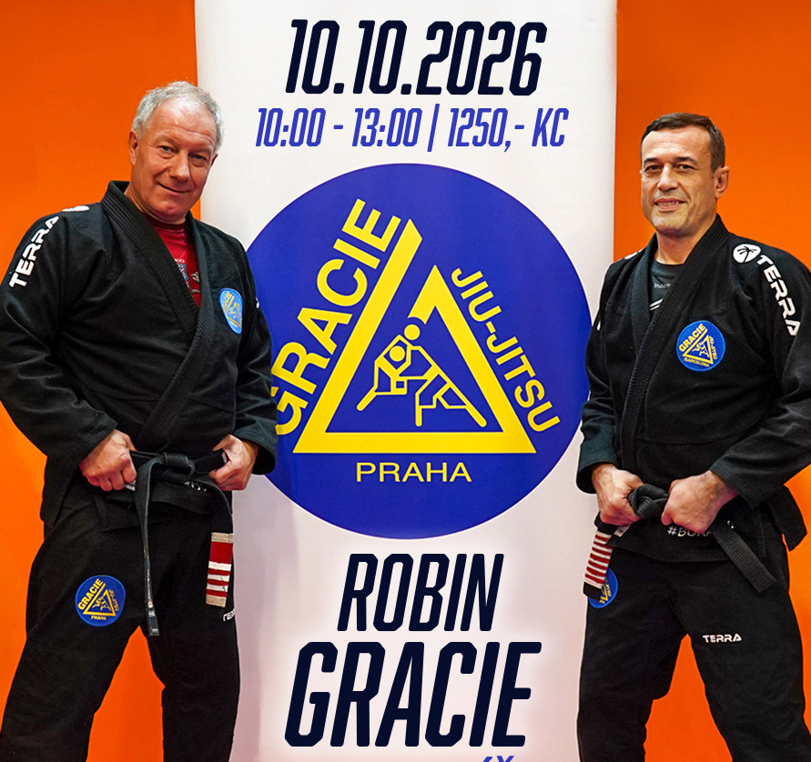 10.10.2026: Seminář BJJ Robin Gracie